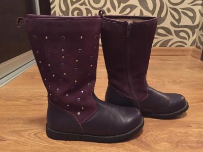 Лот: 5137045. Фото: 1. Полусапожки на девочку р.32. Сапоги