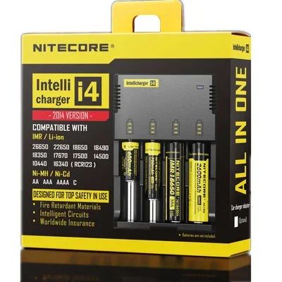 Лот: 9816318. Фото: 1. Nitecore i4 Интеллектуальное зарядное... Зарядные устройства, блоки питания для бытовой техники