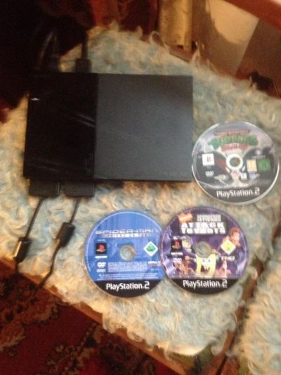 Лот: 6641123. Фото: 1. обменяю Sony ps2 на смартфон!. Игровые приставки, консоли
