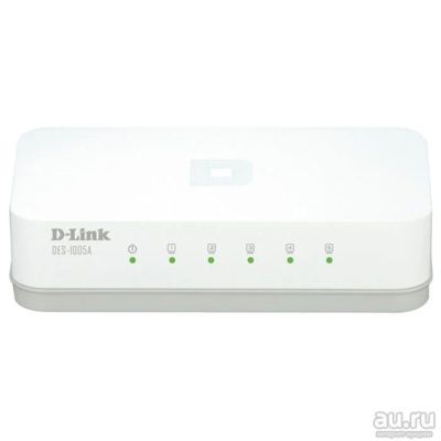 Лот: 13829199. Фото: 1. свитч dlink DES-1005А 5port. Коммутаторы