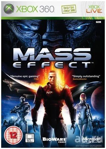 Лот: 8761972. Фото: 1. Mass Effect Xbox 360. Игры для консолей