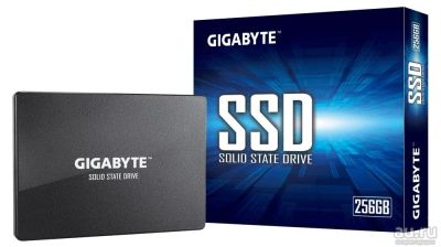 Лот: 18130908. Фото: 1. SSD SATA 256Gb 2.5" Gigabyte GP-GSTFS31256GTND... SSD-накопители