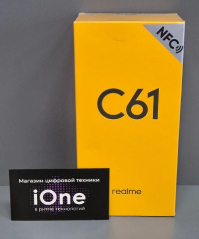 Лот: 24698559. Фото: 1. Realme C61 6/128Gb Green (Новый... Смартфоны