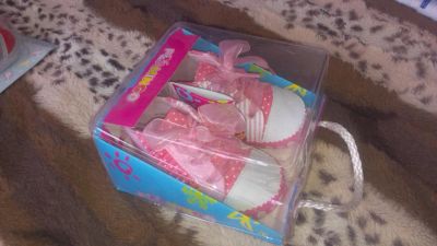 Лот: 8083715. Фото: 1. Розовые пинетки Flamingo. Пинетки