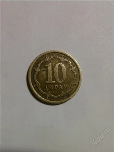 Лот: 1319330. Фото: 1. 10 дирам 2006 г. Страны СНГ и Балтии