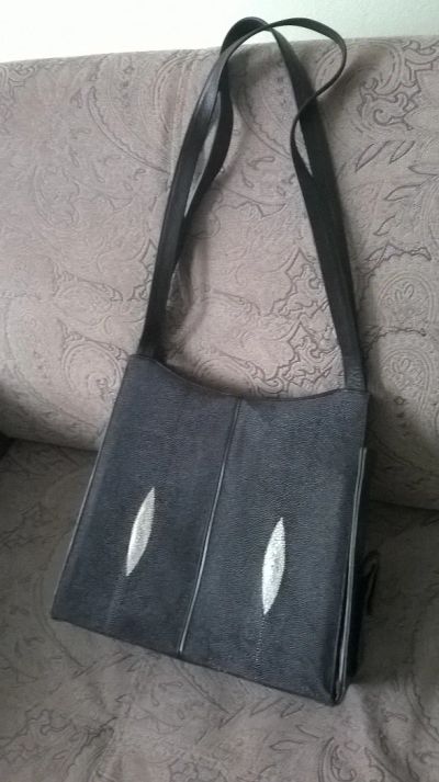 Лот: 6900168. Фото: 1. Сумка из кожи ската=). Сумки