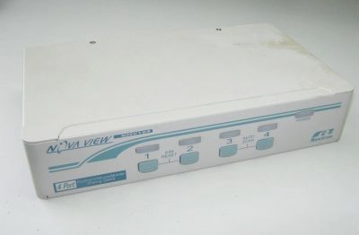 Лот: 5051622. Фото: 1. KVM Свитч Rextron KNV104 VGA PS... Коммутаторы