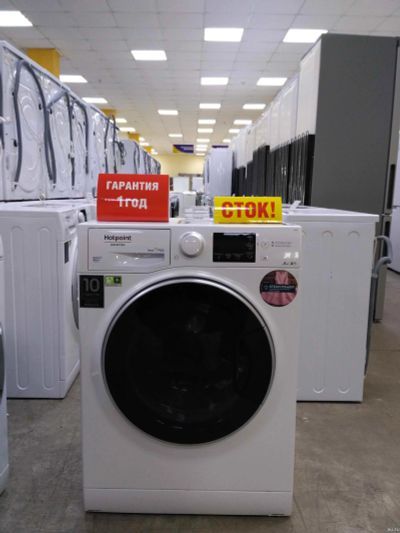 Лот: 13462650. Фото: 1. Стиральная машина hotpoint-ariston... Стиральные машины