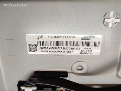 Лот: 25720699. Фото: 1. подсветка в сборе tv Samsung UE55JU7000U... Запчасти для телевизоров, видеотехники, аудиотехники