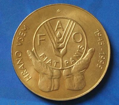 Лот: 6151501. Фото: 1. Словения. 5 толаров 1995 г. ФАО... Европа