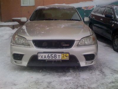 Лот: 753103. Фото: 1. бампер с altezza trd тюнинг (обмен... Детали тюнинга