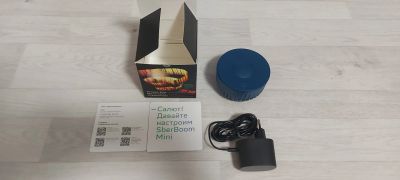 Лот: 24627019. Фото: 1. Умная колонка Sber Boom Mini SBDV-00095. Умные колонки