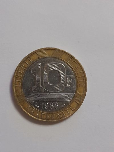 Лот: 19469224. Фото: 1. Монета 10 ф. Европа