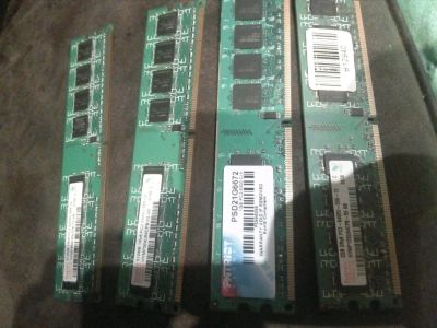 Лот: 11524308. Фото: 1. Оперативная память DDR2-2gb-1gb-2... Оперативная память