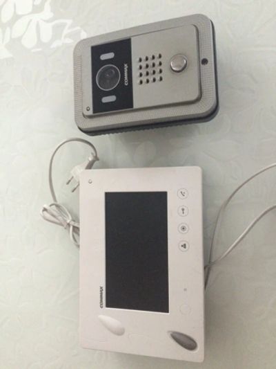 Лот: 7698677. Фото: 1. Видеодомофон Commax CDV-70P (white... Домофонные системы