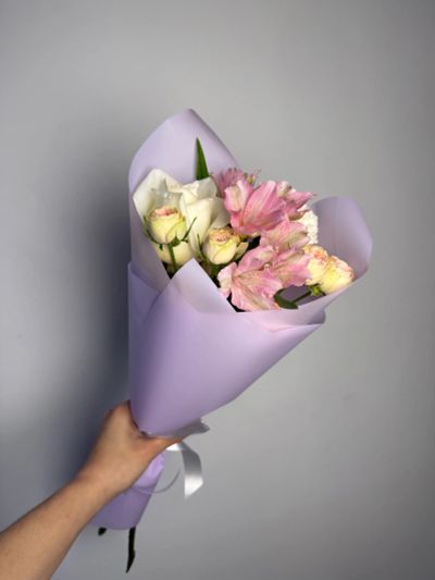 Лот: 25643822. Фото: 1. 5. Букет- комплимент сборный быстрые... Свежие цветы