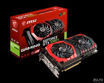 Лот: 10995010. Фото: 1. Видеокарта msi gtx1080 ti. Видеокарты