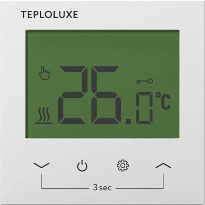 Лот: 25402689. Фото: 1. Терморегулятор Теплолюкс Pontus... Электроустановочные изделия
