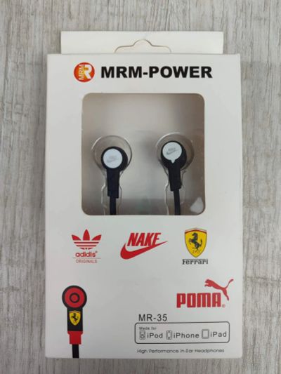 Лот: 22197733. Фото: 1. Проводные наушники 3.5 MRM-POWER... Наушники, гарнитуры
