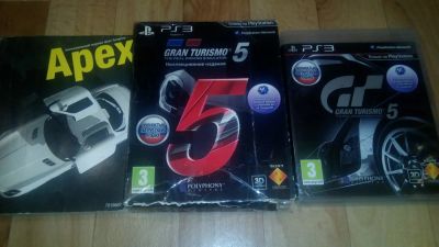 Лот: 9790500. Фото: 1. Gran Turismo 5 + Эксклюзивный... Игры для консолей