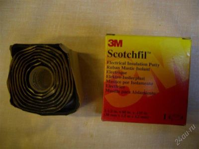 Лот: 2199723. Фото: 1. Мастичная лента Scotchfil. Другое (электрооборудование)