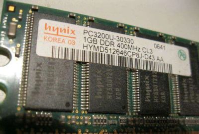 Лот: 5410041. Фото: 1. DDR-1 PC3200 400 Mhz 1Gb Samsung... Оперативная память