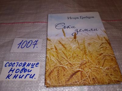 Лот: 15221003. Фото: 1. оз..(16..02) Соки земли, Игорь... Художественная