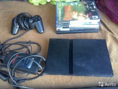 Лот: 5862895. Фото: 1. Легендарная приставка Playstation-2... Игровые приставки, консоли