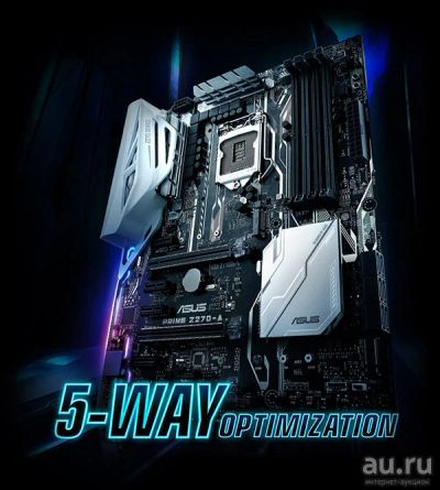 Лот: 18076954. Фото: 1. Asus PRIME Z270-A RGB. 10 фаз... Материнские платы