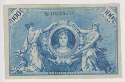 Лот: 11341287. Фото: 1. 100 марок Германия 1908г. сохран... Германия и Австрия