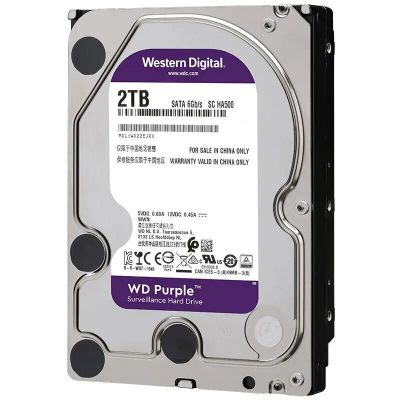 Лот: 25194279. Фото: 1. Жесткий диск HDD 2,0Tb WD WD20PURX... Жёсткие диски (HDD)