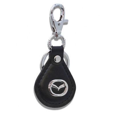 Лот: 20927106. Фото: 1. Брелок на ключ Mazda кожа. Брелоки для ключей