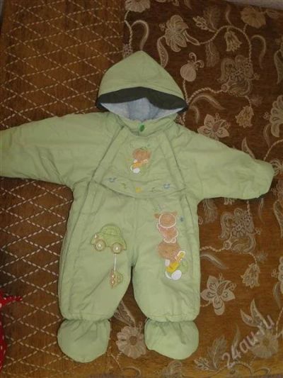 Лот: 1286530. Фото: 1. Комбенезон на зиму р.74 на мальчика. Верхняя одежда