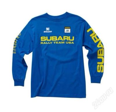 Лот: 856645. Фото: 1. футболка с длинным рукавом Subaru... Другое (спортивная одежда)