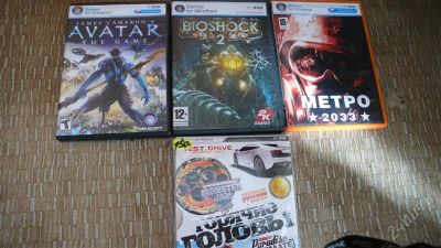 Лот: 1016797. Фото: 1. I Bipshock2 I I Avatar I I Metro... Игры для ПК