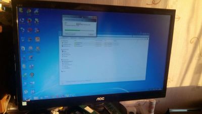 Лот: 4422723. Фото: 1. Монитор 22" FullHD AOC AOC e2250Swnk... ЖК-мониторы