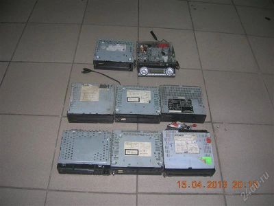 Лот: 2722895. Фото: 1. 8 магнитол (кирпичей) на запчасти... Автомагнитолы