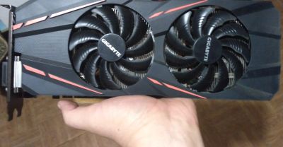 Лот: 12203736. Фото: 1. Видеокарта Gigabyte 1060 G1 Gaming... Видеокарты