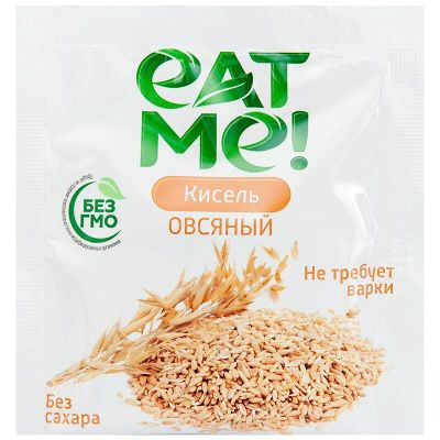 Лот: 23718132. Фото: 1. Eat Me! Кисель без сахара Овсяный... Лекарства