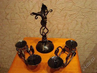 Лот: 226685. Фото: 1. Комплект подсвечников. Другое (предметы интерьера)