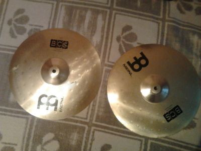 Лот: 3354695. Фото: 1. Hi-Hat Meinl 13" обе тарелки. Ударные