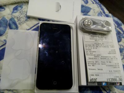 Лот: 6478409. Фото: 1. Продам Оригинальный Iphone 4S... Смартфоны