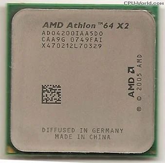 Лот: 3430985. Фото: 1. Процессор AMD Athlon 64 X2 4200. Процессоры