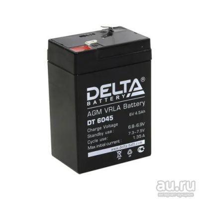 Лот: 13226401. Фото: 1. Аккумулятор АКБ Delta DT 6045... ИБП, аккумуляторы для ИБП