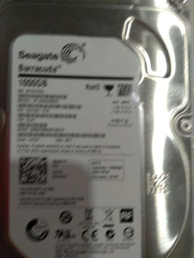 Лот: 16987774. Фото: 1. Жесткий диск Barracuda 1000. Жёсткие диски (HDD)