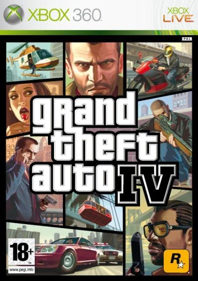 Лот: 3230625. Фото: 1. Grand theft auto IV лицензионная... Игры для консолей