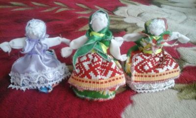 Лот: 9003914. Фото: 1. Славянские куклы-обереги :Крупеничка... Авторские куклы, игрушки, поделки