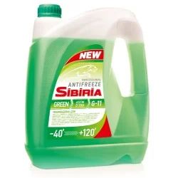 Лот: 6905493. Фото: 1. Антифриз «Sibiria-40" G11 зеленый... Масла, жидкости