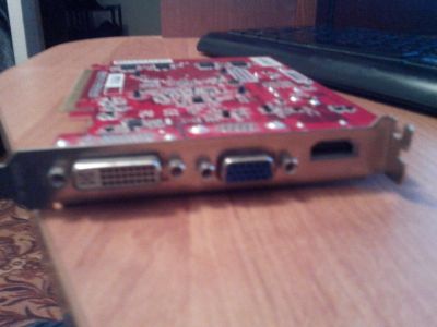 Лот: 6610033. Фото: 1. Видеокарта ATI radeon HD 4300... Видеокарты