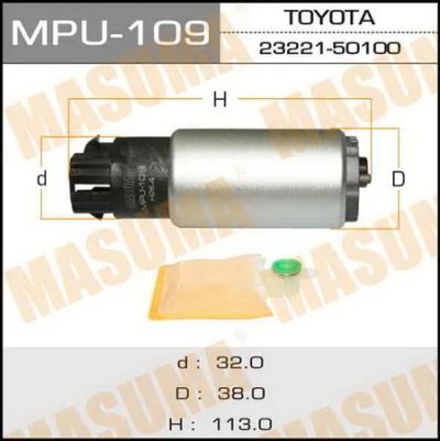 Лот: 18589320. Фото: 1. Бензонасос masuma land cruiser... Электрооборудование
